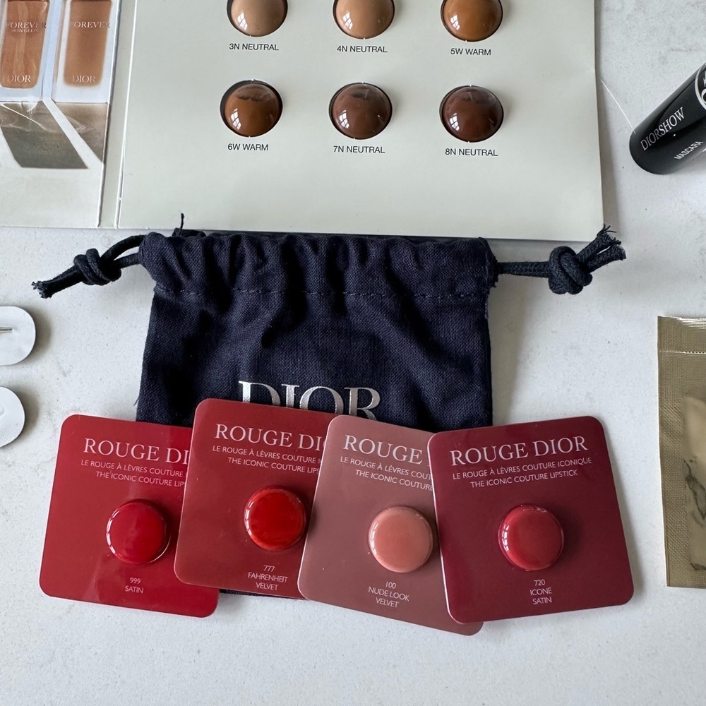 NIB Dior Beauty Travel Set with Cosmetic Pouch - Picture 5 of 8
